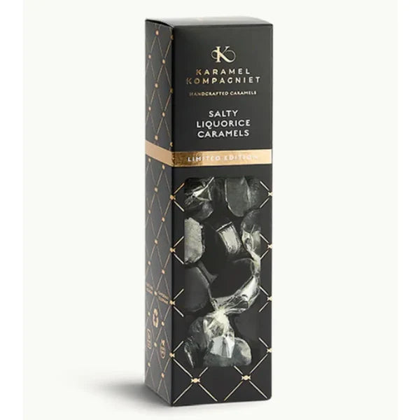 Salty liquorice caramels - Limited Edition
