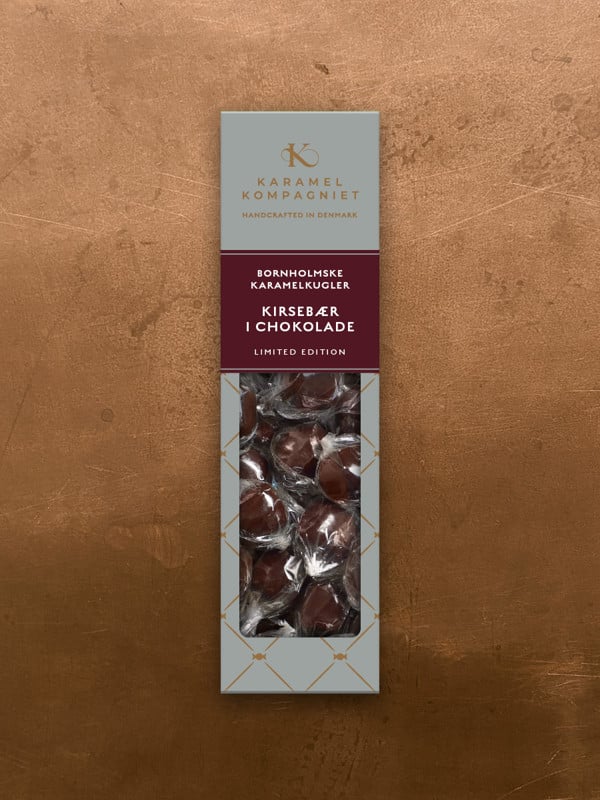 Kirsebær i mørk chokolade - Limited Edition