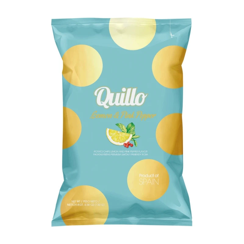 Lemon & Pink Peber Chips Quillo