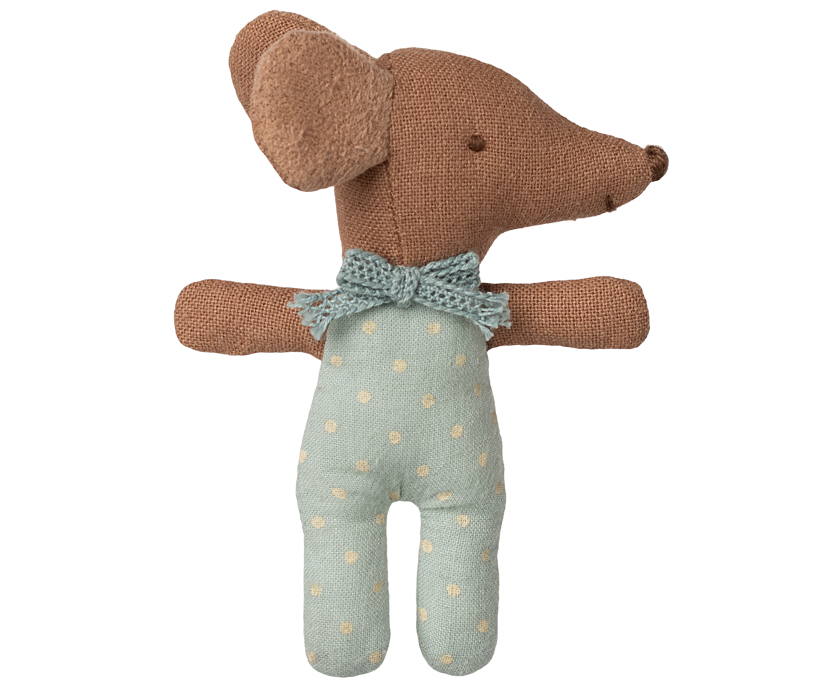 Sleepy wakey baby mus i tændstikæske - Blå – billede 4