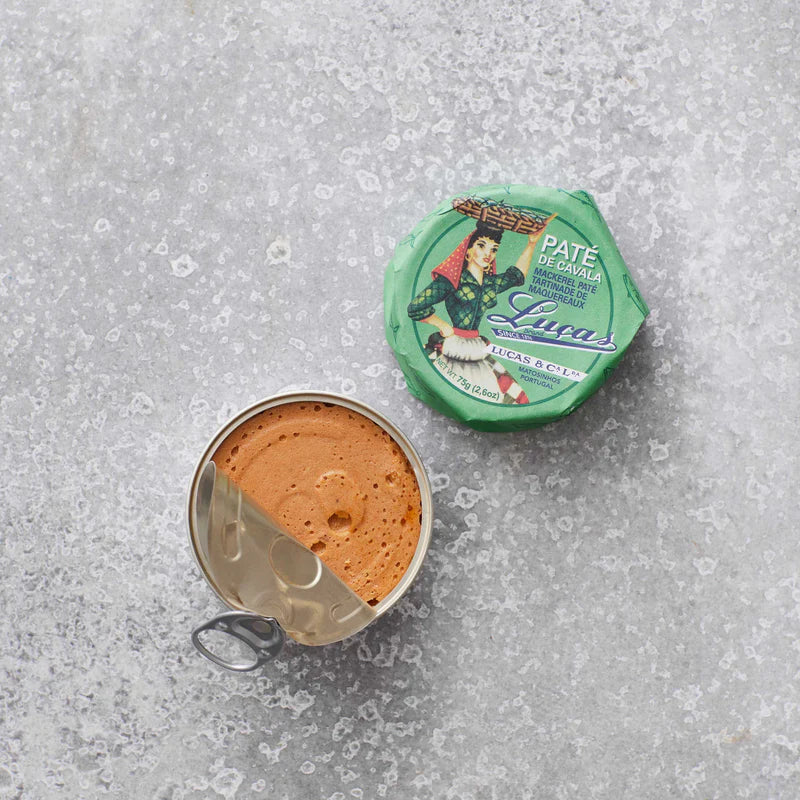 Makrelpaté med olivenolie