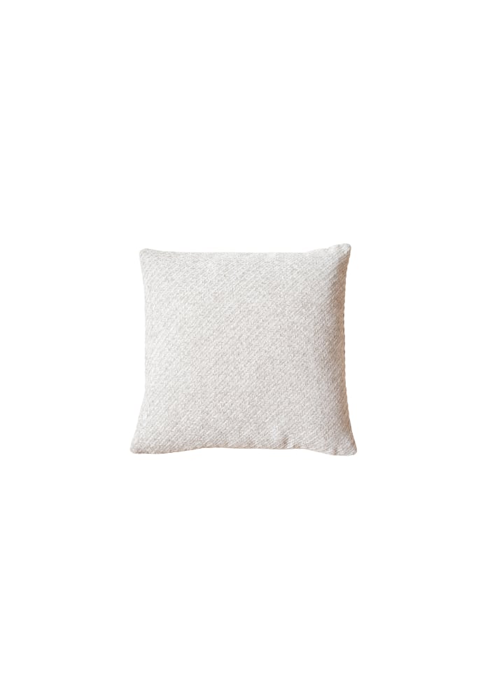 Herringbone pude -45*45 cm Ivory