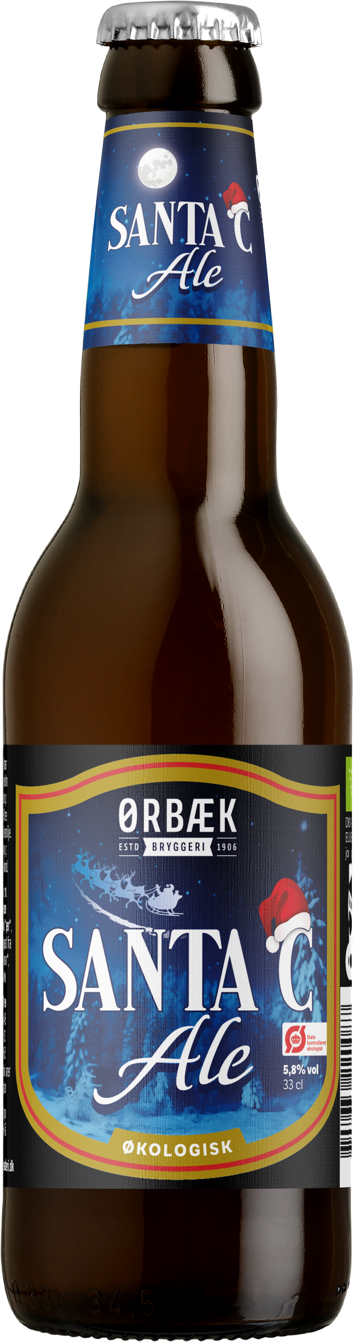 Santa C Ale – leverandørfoto af 33 cl