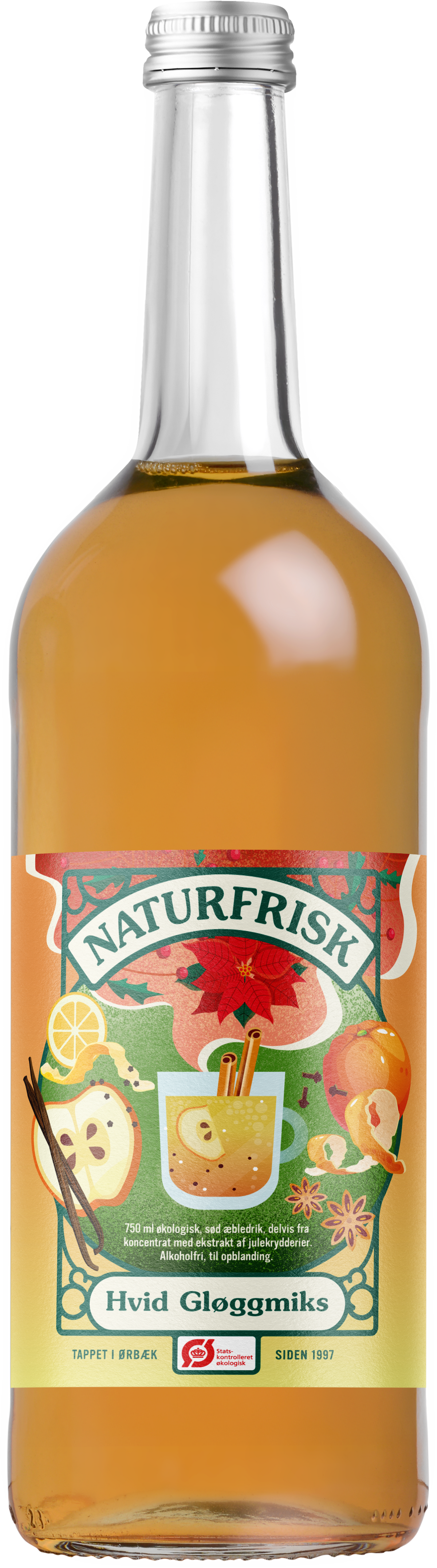 Naturfrisk Hvid Gløggmiks – 75 cl