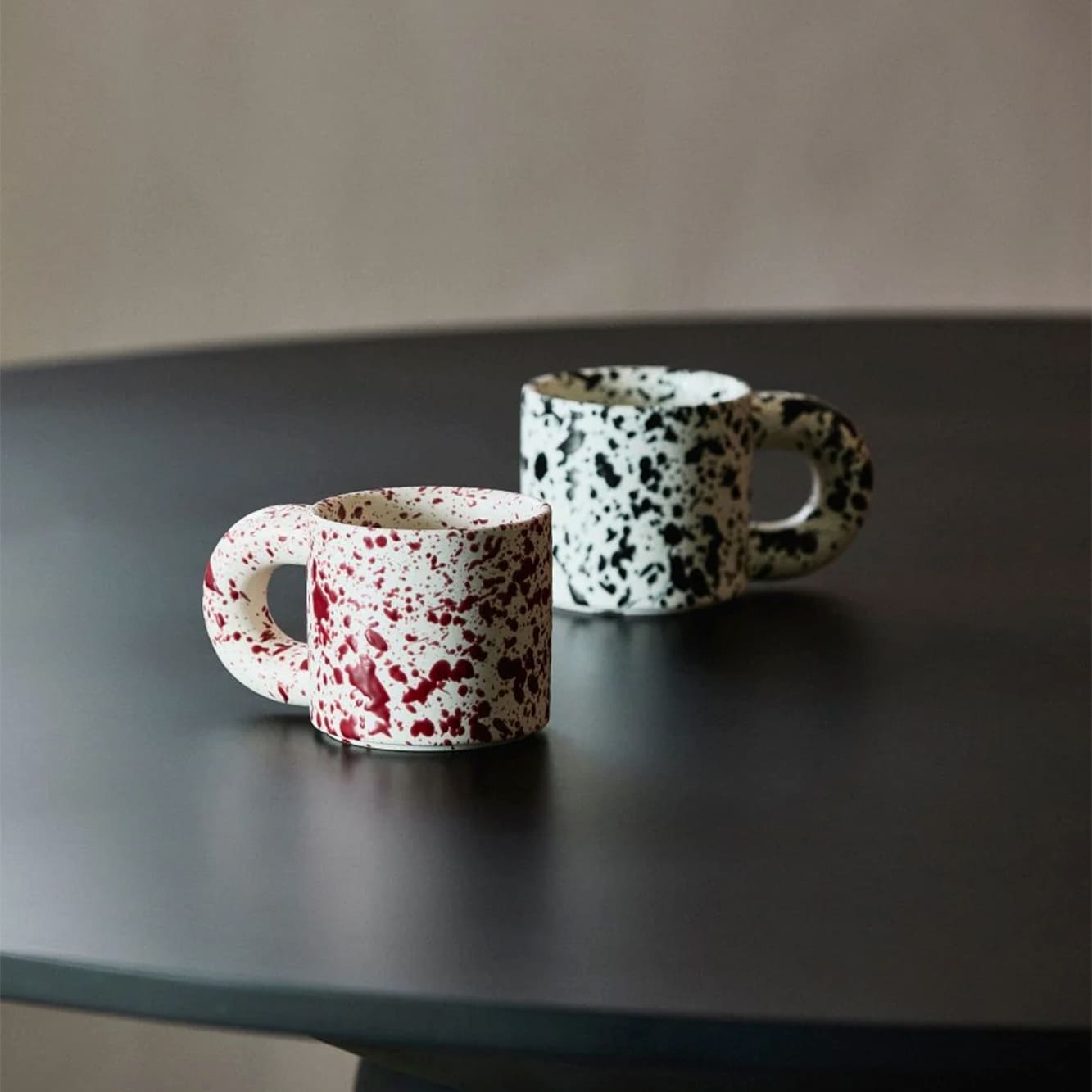 JOSE kop m. splash- rød