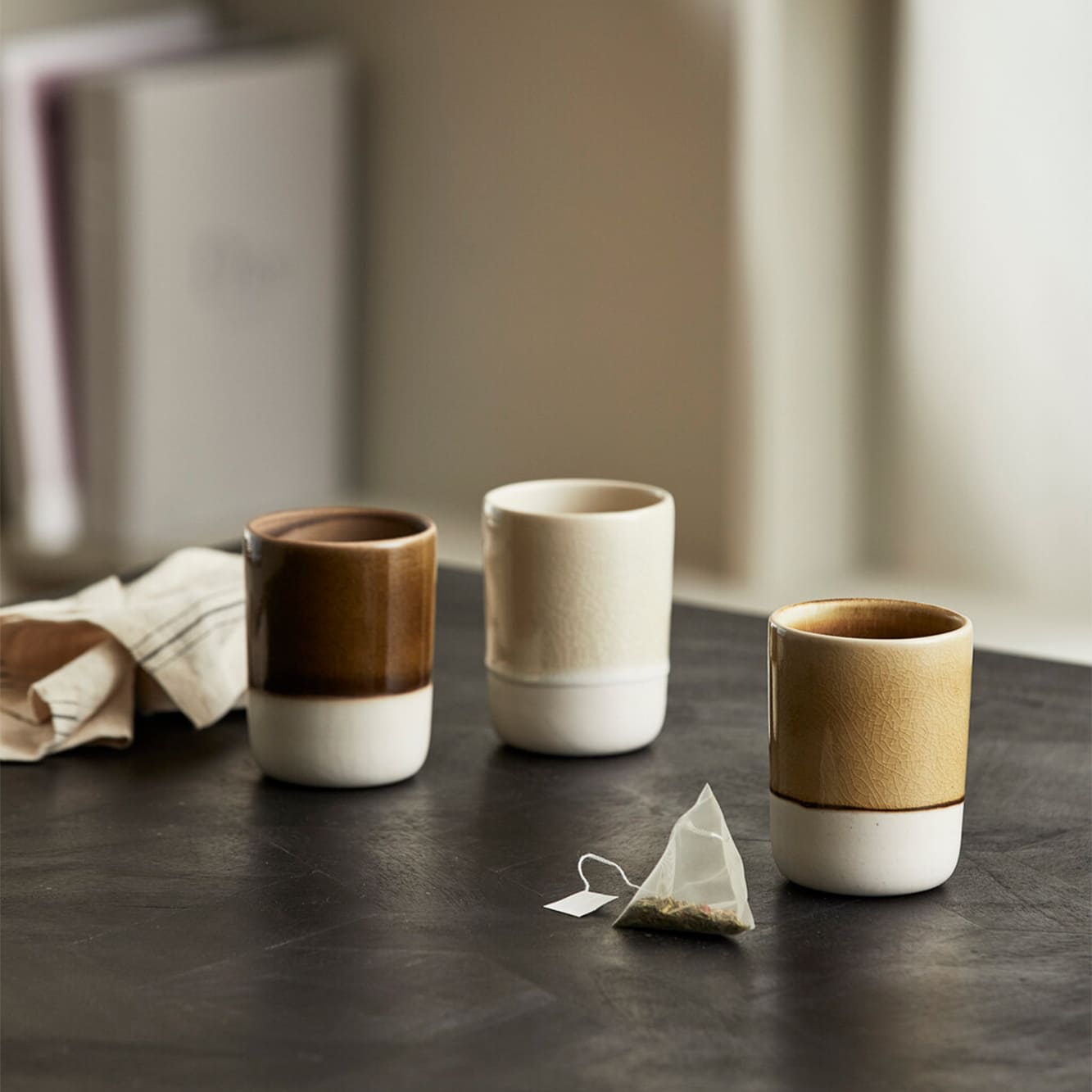 LOCOTO KRUS I KERAMIK - H10 CM - HVID/CREME