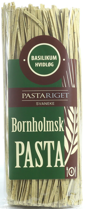 Basilikum hvidløg Pasta