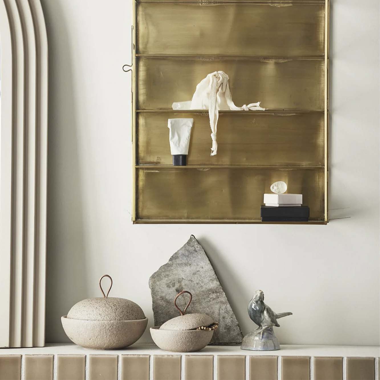 SANDY opbevaringskrukke, S - sand