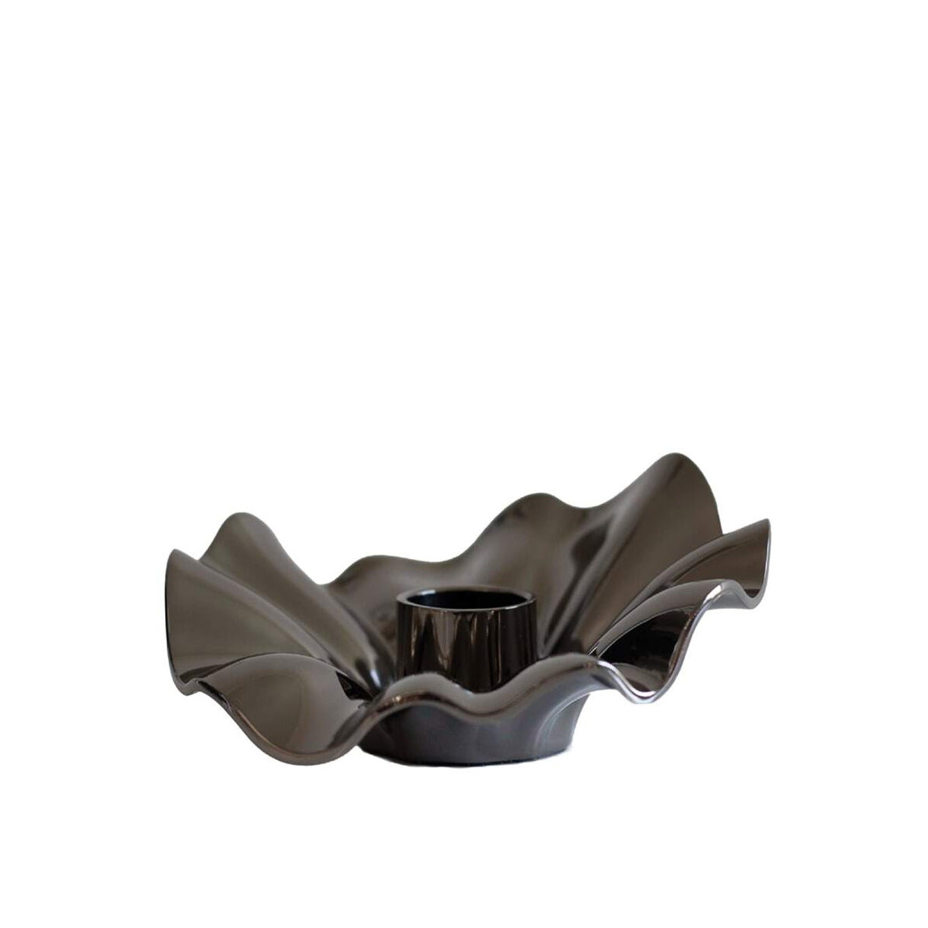 Lea lysestage - Black chrome