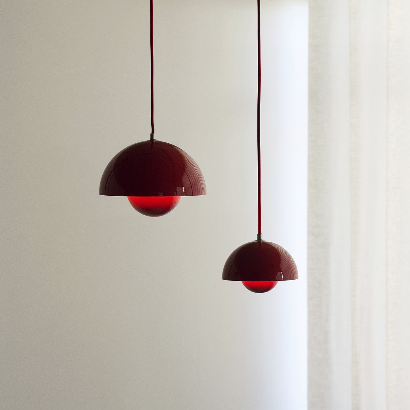 Flowerpot VP1 - Vermilion Red