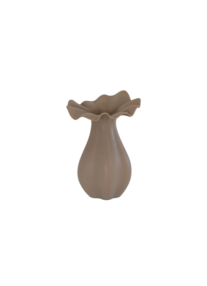 Nellie Vase- large brun