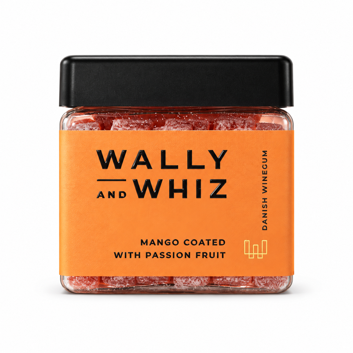 Mango med passionsfrugt – 135 g – Wally and Whiz på hvid baggrund