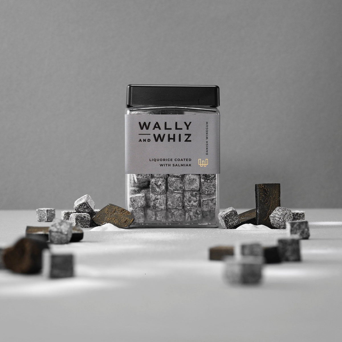 Lakrids med salmiak – 240 g – Wally and Whiz