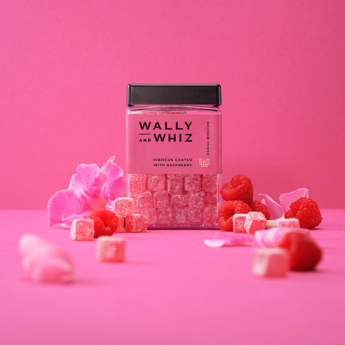 Hibiscus med hindbær – 240 g – Wally and Whiz