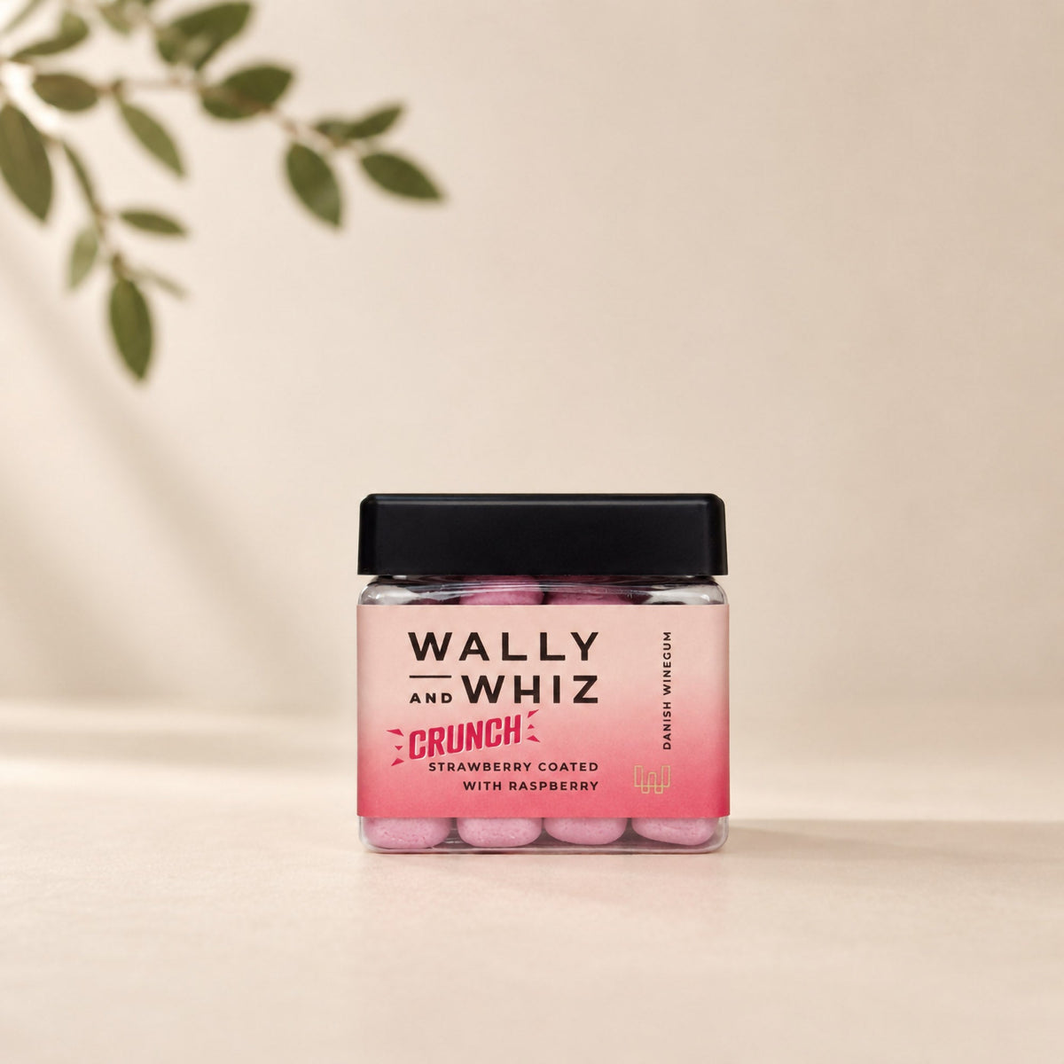 Jordbær med hindbær Crunch – 117 g – Wally and Whiz