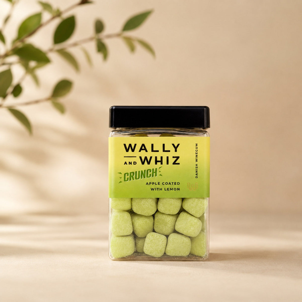 Æble med citron Crunch – 210 g – Wally and Whiz