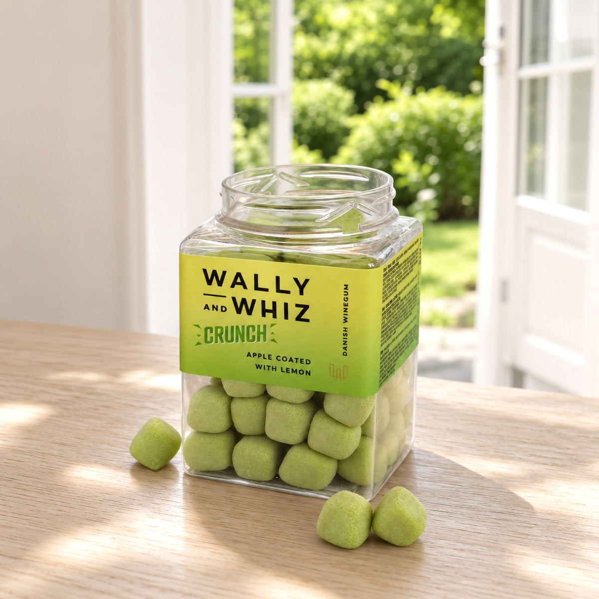 Æble med citron Crunch – 210 g – Wally and Whiz