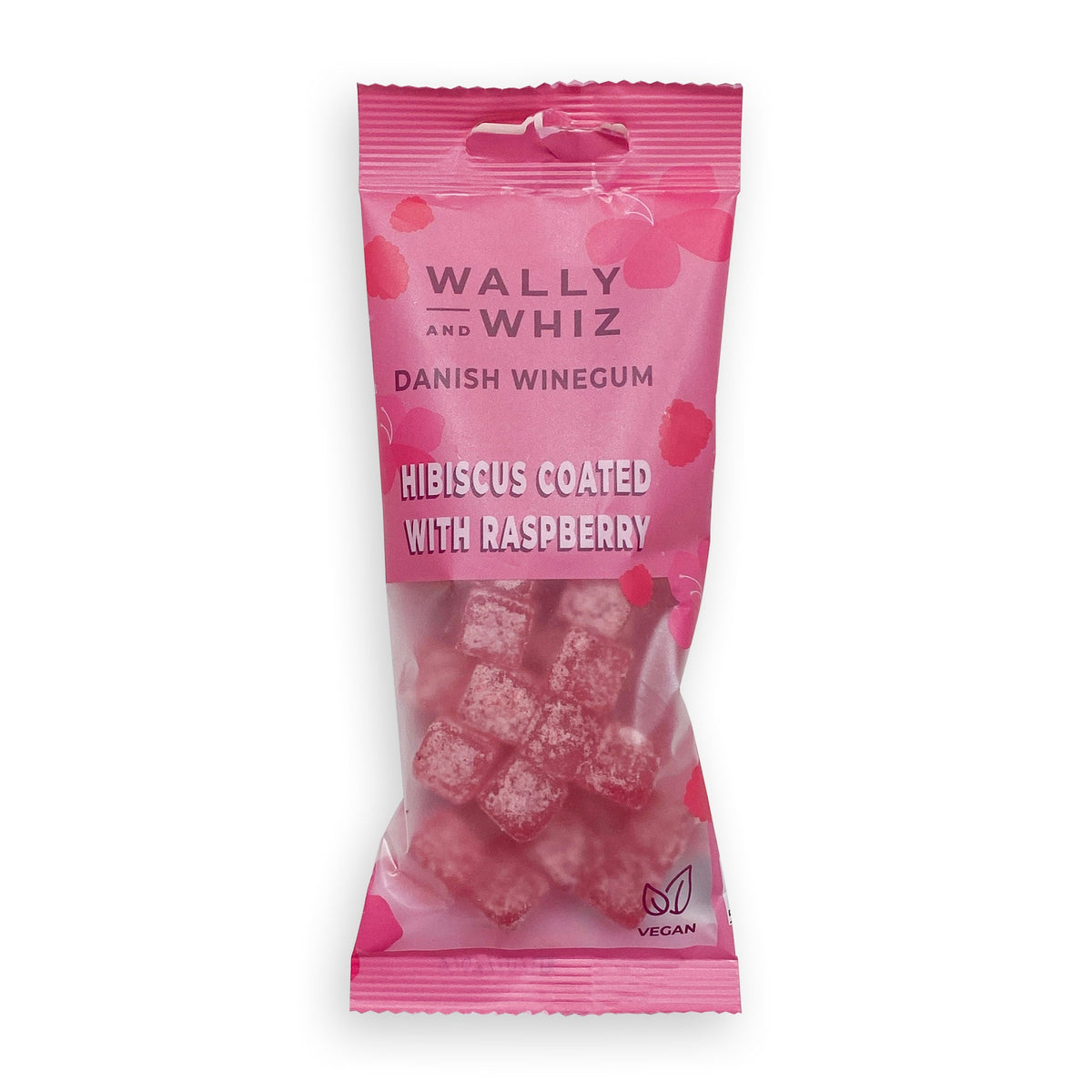 Hibiscus med hindbær – 56 g – Wally and Whiz