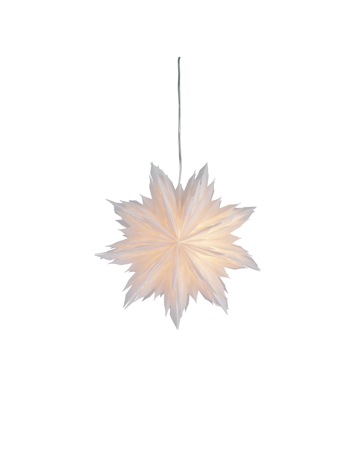 Oslo julestjerne – hvid, 44 cm – billede 3