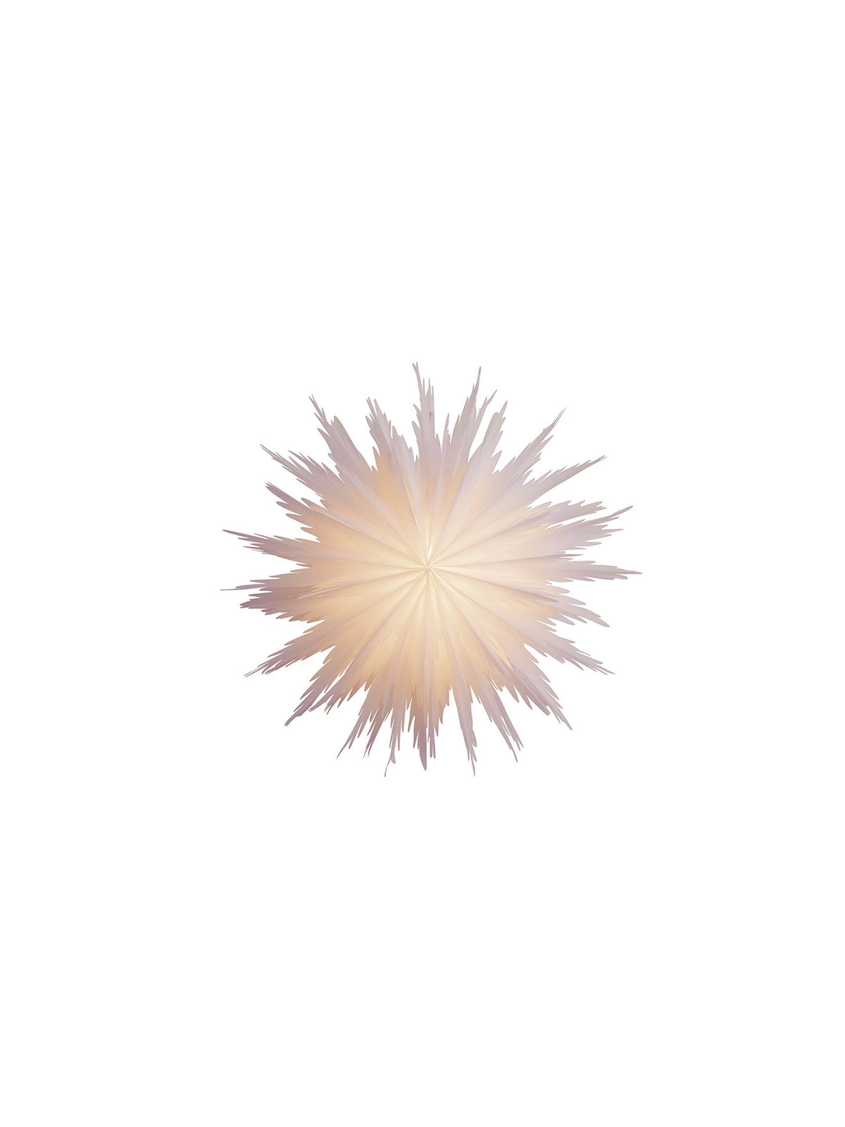 Liz julestjerne – hvid, 50 cm – billede 3