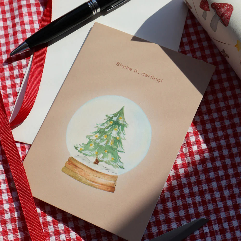 Foldet kort, Snowglobe